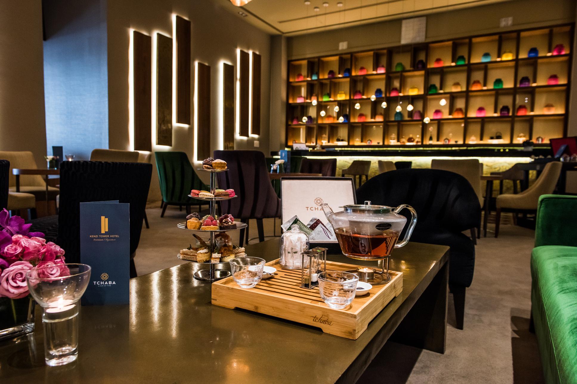 Kenzi Tower Hotel Casablanca Exterior foto Tea tasting at the Tea Lounge